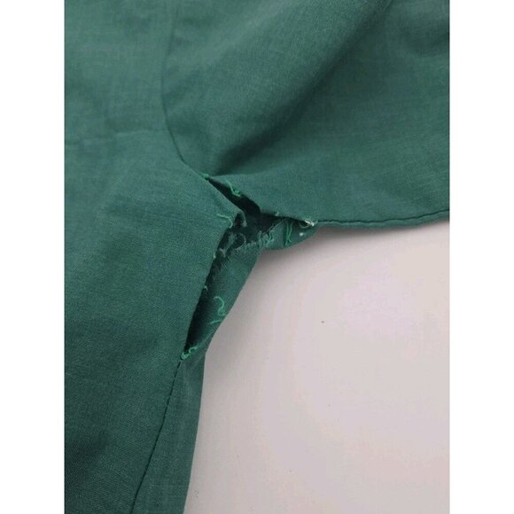 Vintage JC Penney Penn Prest Toddler Circle Dress Green Size 3 Made In USA 15832 - Picture 3 of 8